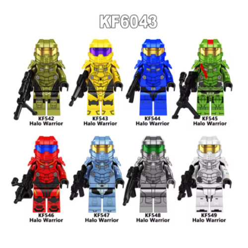 Custom lego halo warrior - custom,