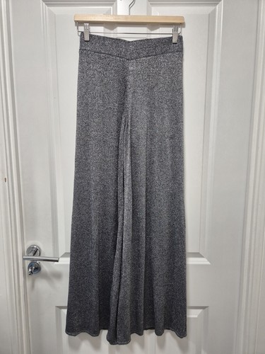 Zara knit metallic - wide, leg
