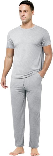 Mens grey pyjamas sets - mens, pj's