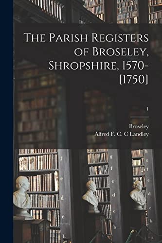 The parish registers - registers, of