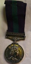 GSM Medal bar MALAYA clasp -