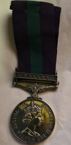 Gsm medal bar malaya clasp - bar,