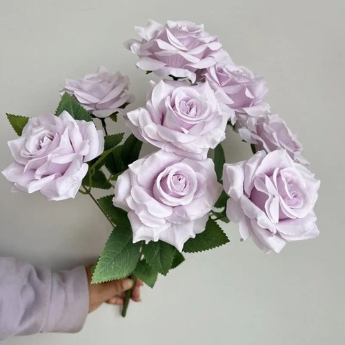 Heads silk rose artificial - 9,