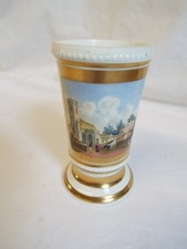 Antique Grainger,Lee & Co. Worcester handpainted spill vase  Honington Suffolk.