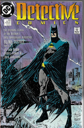 Batman detective comics 600 - comics, #600