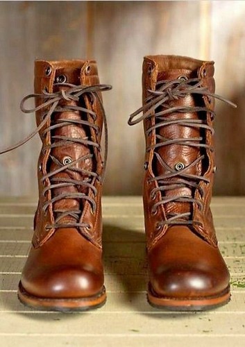 Mens handmade boots military - boots,
