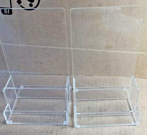 Clear acrylic leaflet - acrylic,