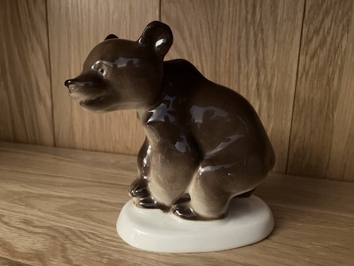 Ussr lomonosov porcelain bear - ussr,