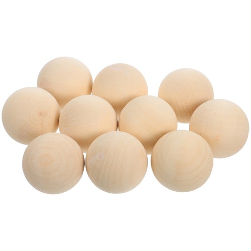 10pcs solid khaki - 10pcs, wooden