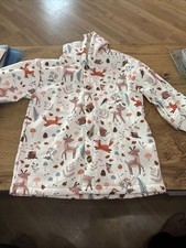 Girls New 1-2 Yrs Lightweight Jacket Fur Lined Winter Design Very Pretty Gift