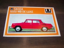 1968 Skoda 1000 MB Deluxe Top