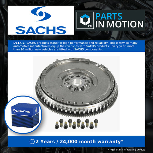 Dual mass flywheel - dual, fits