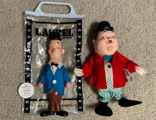 Vintage laurel hardy figures - laurel,