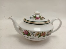 Spode Tapestry Teapot Fine Bone China Floral Pattern England 11"