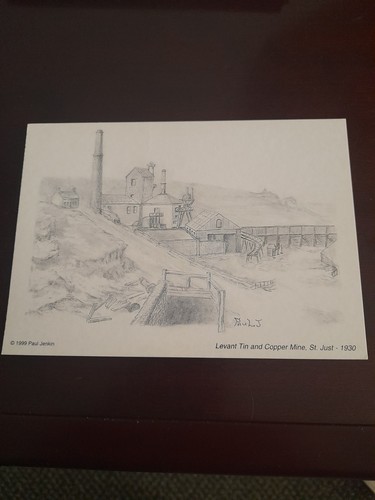 Pencil sketch postcard levant - postcard,
