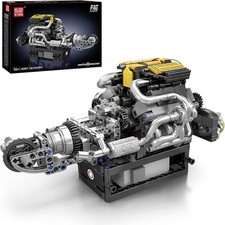 Functional DIY V8 Engine Model