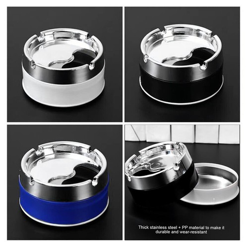 Spinning ashtray with - spinning,