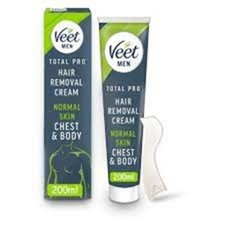 Veet Men Total Pro Hair Removal Gel Cream 200 ml