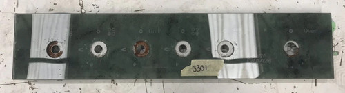 Oven hob fascia - oven, panel-