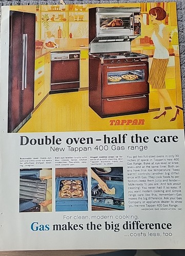1965 brown tappan 400 double - brown,