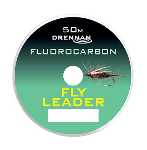 Drennan 50m fluorocarbon fly - 50m,