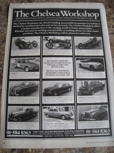 The chelsea workshop - workshop, rolls