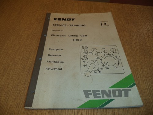 Fendt tractor service training - fendt,