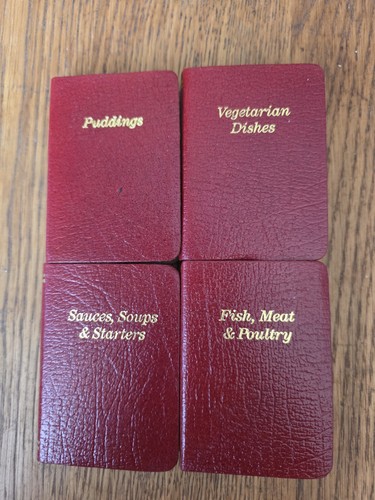 Miniature rare red leather - rare,