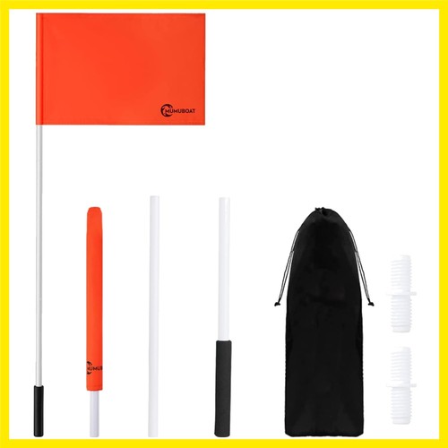 Orange boat flag water ski - flag,