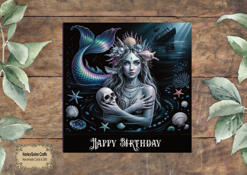 Got 217 gothic birthday card - gothic,