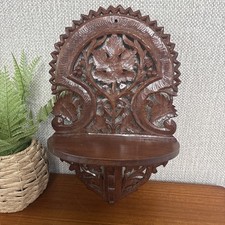 Vintage Carved Silver Maple