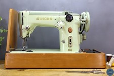 Serviced Singer 319k ' Typewriter ' Heavy Duty Sewing Machine + Extras