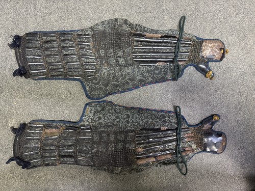Y9859 yoroi iron gauntlets - yoroi,