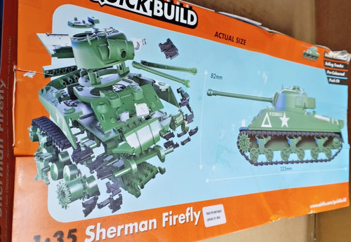 Tank model kit - model, sherman