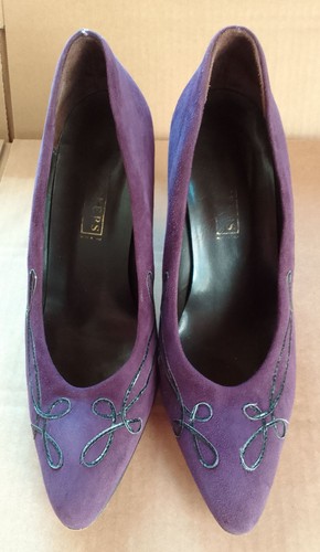Trickers size purple suede - 4.5,