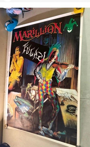 Marillion vintage poster - marillion,