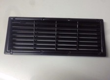 Fridge Air Vent Recessed Black Plastic 375 x 150mm Caravan Motorhome Broken FVB1