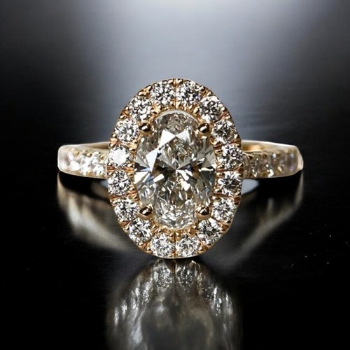 Diamond ring wedding gold lab - wedding,