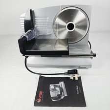 SWAN ELECTRIC FOOD MEAT CHEESE BREAD SLICER SFS102 VERY LITTLE USE