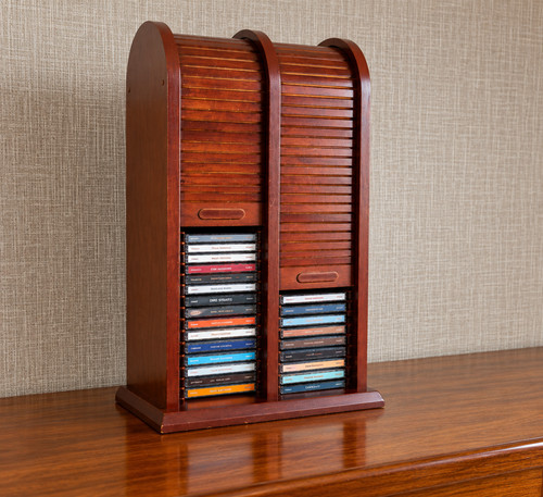 Vintage storage cabinet - cd,
