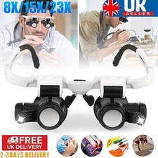 8X 15X 23X Magnification LED