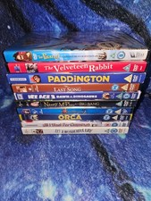 bundle of 10 kids/family dvds