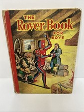 The Rover Book for Boys 1950 Full Spine Vintage Children’s Annual Nostalgia