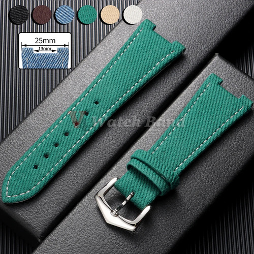 Nylon denim watch strap for - watch,