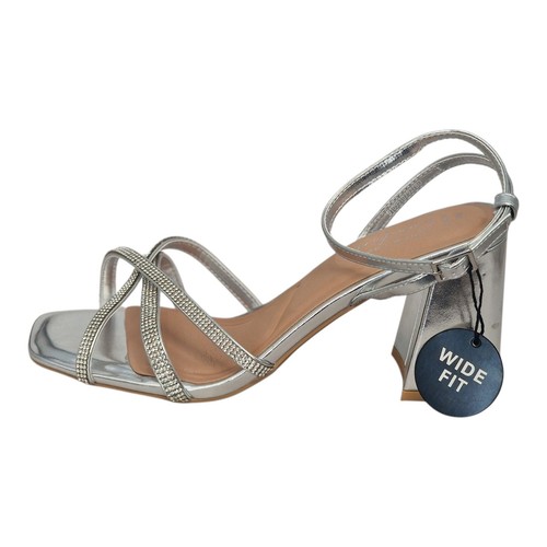 New look wide - wide, silver