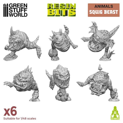 Printed set squig - -,