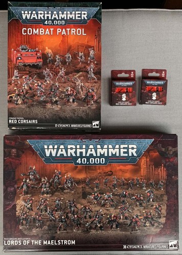 Red corsair army bundle - red,