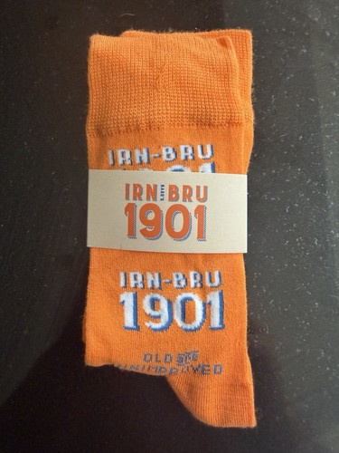 Irn bru socks - bru, 1901