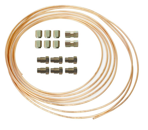 Brake pipe copper line - line, 3/16