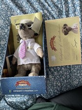 Compare The Meerkat - Yakov's Toy Shop 'Sergei' - In Box With Tag & Certificate